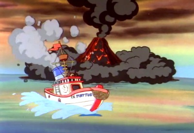 Tiny Toons volcano